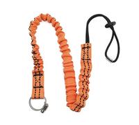 Portable Tool Lanyard Portable Anti-Falling Rope Tool Leashes Retractable Bungee Cord with Fixed Hose Clamps Dynamics Tethers Lanyard Attachments and Rope