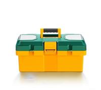 Portable Toolbox Constructed from Tough Plastic with Balanced Weight Distribution and Secure Closure for Safe Handling of Tools on Site (A)