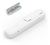 Portable Toothbrush Sanitizer with Smart Heating Drying Function Toothbrush Cleaning Holder - Single User, Ideal for Home and Travel