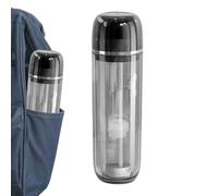 Portable Toothbrush | Toothbrush Travel Containers | Multi-Function Dustproof Storage Protector and Folding Tooth Brushes for Home, Business, Camping, School