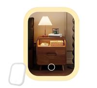 Portable Touch LED Mirror, 3-Color Adjustable Light Folding Makeup Mirror, Sl esk and Vanity Tool for Women Girlfriend Daughter, Lightweight Design for School, Travel, Birthday, Holiday