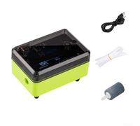 Portable Touch Oxygen Pump 2L/min USB Rechargeable(green)