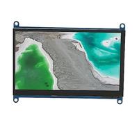 Portable Touch Screen Monitor, 7 Inch IPS Touch Screen Monitor with Dual Speakers, 5 Point Capacitive Touch, Compatible with Raspi 4 3 2 1 Win 10 8.1 8 7, For PC, OS X Laptop, TV (Screen Module)