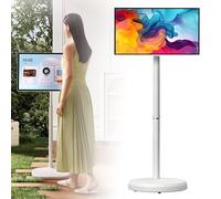 Portable Touch Screen Monitor with 1080p Resolution, 6000mAh Battery, and Rotating Display for Enhanced Viewing Experience