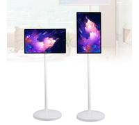 Portable Touch Screen TV, 32 in. Smart TV with Built-In Battery and 4K Display for Streaming Movies, Gaming, and Video Calls, Ideal for Home or Office