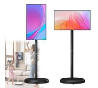 Portable Touch Screen TV Monitor, 21.5-Inch 1080p Smart Rolling TV with Full Swivel Rotation and Multiple Projection Sharing