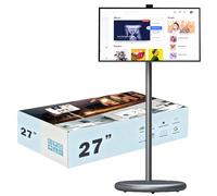Portable Touchscreen Monitor with Android OS, Full HD Display, and Swivel Stand
