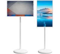 Portable Touchscreen TV with 5MP Camera, Smart Mobile Design, Rotatable Feature, Adjustable Floor Stand for Outdoor Use, 21.5 Inch - 32 Inch
