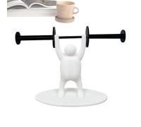 Portable Towel Rack, 3D Paper Holder, Tissue Roll Stand with Weightlifting Design, Innovative Toilet Paper Accessory with Solid Construction, Home Organizer, Bathroom Supplies for Bedroom