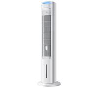 Portable Tower Cooling Fan, Quiet A/C Unit with 3 Speeds, 12H Timer, Aroma Function, 5L Detachable Tank, Ice Packs, No Window Needed for Room