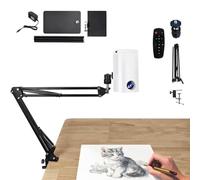 Portable Tracing Projector with Remote Control and Wireless Screen Mirroring for DIY Art and Sketching