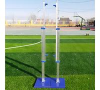Portable Track and Field High Jump Standards for Training, 1 Pair Aluminum High Jump Stands for School Professional Use