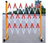 Portable Traffic Barrier, Bcade Telescopic Post, Easy to Move & Store, Red, Size 1.2x5m, Ideal for Safety & Crowd Control, Durable & Lightweight Traffic Management Solution.