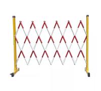 Portable Traffic Barrier with Wheels - Easy Installation Flexible Design for Road Safety Event Management Crowd Control and Lightweight Traffic Control Solutions