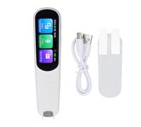 Portable Translator Pen Scanner with 1.97 Inch Display and OCR Text Recognition, Offline Scanning and 112 Language Translation Support for Business Communication and Digital