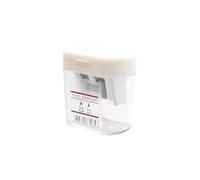 Portable Transparent Pencil Sharpener Double-Hole with Lid(Square)