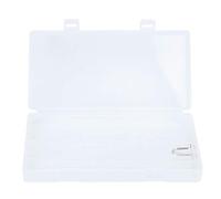 Portable Transparent PP Case Storage Box Container with Hook Battery Holder Battery Organizer for Battery Storage Box Transparent Battery Box [Household Outdoor]