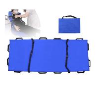 Portable Transport Stretcher - Folding Mcal Stretcher, for Patient and Animal Evacuat, Includes Carrying Bag, Ideal for Emerncy Casual Use(Blue,160 * 70cm)