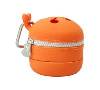Portable Trash Can Storage Bag Elastic Fly Fishing Waste Collecting Tool Compact Silicone Tackle Box Folding Fly Storage Organizer