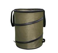 Portable Trash Can With Handles Reusable Foldable 34x40 Cm Lock Design