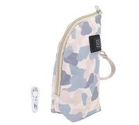 Portable Travel Baby Bottle Warmer Constant Temperature USB Baby Milk Heat Keeper Warming Bag Oxford Cloth Material Lightweight Easy to Carry for Newborns Parents