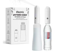 Portable Travel Bidet, Electric Bidet Sprayer 12.3oz/350mL, IPX7 Waterproof ＆ Rechargeable, Mini Bidet Toilet Water Spray for Personal Hygiene Cleaning, Postnatal Care, Perineal & Hemorrhoid Treatment