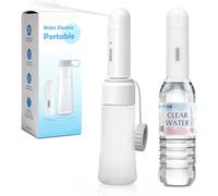 Portable Travel Bidet, Electric Bidet Sprayer 350mL, IPX7 Waterproof ＆ Rechargeable, Mini Bidet Toilet Water Spray,Electric Handheld Travel Bidet Sprayer,Personal Travel Bidet for Personal Hygiene