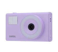 Portable Travel Camera, 4K 48MP Over 20 Filters Digital Camera 16X Zoom for Landscape Photography (Purple)