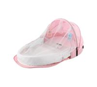 Portable Travel Crib - Foldable Lounger with Net