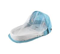 Portable Travel Crib - Foldable Lounger with Net