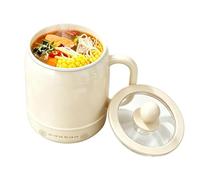 Portable Travel Electric Kettle, Multi Portable Electric Cooking Mug | Multi-Preserving Electric Stew Mug, 800ml 6 I N 1 Portable Cooker, 12H Keep Warm Timer For Porridge Heating Tea Coffee