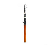 Portable Travel Fishing Pole 43cm Folded for Hiking | High-density carbon, lightweight design, for durable construction, 43cm closed, travel ready
