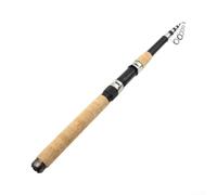 Portable Travel Fishing Rod 2.7m Smooth Guide Rings | 2.7m portable design, shrinks small, for perfect for day trips, snakehead and carp sessions