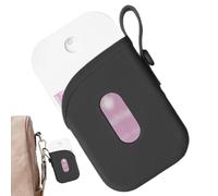 Portable Travel Fluid Makeup Packaging - Inflatable Air Column Bubble Wrap Bag | Silicone Empty Bottles Protective Sleeve, Soft And Practical Protective Coverage, Black, Consulte la descripción, See