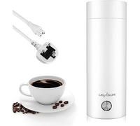 Portable Travel Kettle, FUOBECIE 3 in 1 Small Electric Travel Kettle, 400ML Travel Electric Kettle Coffee with Automatic Shut off, Tea Hot Water Boiler BottleTravel Tea Kettle