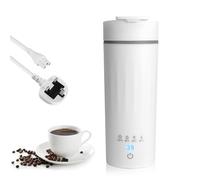 Portable Travel Kettle, FUOBECIE 3 in 1 Small Electric Travel Kettle, 475ML Travel Electric Kettle with LED Temperature Indicator, 4 Level Adjustable Temperature, Auto Shut Off