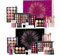 Portable Travel Kit | Professional Set With Base, Eyeshadow Lipstick | Complete Kit For Beginners, Professionals, Teens