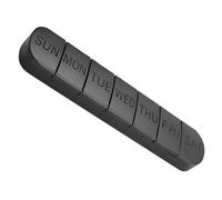 Portable Travel Pill Organizer with Airtight Seal Compartment Medicine Storage Box Multi Functional Pill Case for Daily Use and