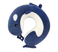 Portable Travel Pillow Memory Foam U-Shaped Neck Pillow Car Seat Sleeping Home Office Rest Neck Support Pillow Cartoon Animal Neck Cushion Adults Airplane Train Trip Headrest for Camping, Travelling