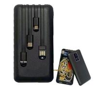 Portable travel safe diScreet travel safely in the form of an external battery for valuables | Discreet storage for keys, silver and cards, safe for secret compartment