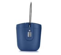 Portable Travel Safe Lock Box Mini Lockbox with 3 Digit Combination Lock, Small Safe for Phone, Money & Valuables (Royal Blue)