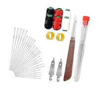 Portable Travel Sewing Set 37PCS with Automatic Threader Stable Pins for Urgency Repairs Fabric