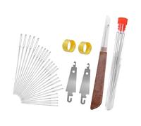 Portable Travel Sewing Set 37PCS with Automatic Threader Stable Pins for Urgency Repairs Fabric