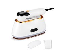 Portable Travel Steamer with LCD Screen, 1200W Handheld Fabric Steamer, 4 Modes, Fast Heating in 10s, 180° Swivel Handle, Powerful Wrinkle Remover for Home, Dorm & Trave