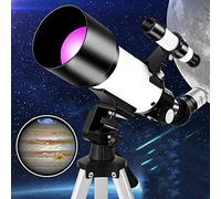 Portable Travel Telescope For Kids Beginners With Tripod And Eyepiece, Refractor Telescope With Carry Bag For Kids Beginner (Color : Package 4) (Package 2 A)