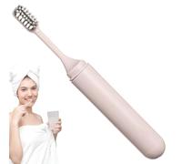 Portable Travel Toothbrush - Travel Folding Toothbrush Head Removable Small Cleaning Tools | Fine Bristle Gum Protection Design Design