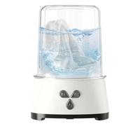 Portable Travel Washing Machine | Rechargeable and Compact Underwear Washing Machine | 2 Washing Programs, Quick Wash, Ideal for Renters and Business Travelers