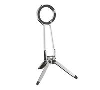 Portable Tripod Carabiner-Mounted Magnetic Bracket Desktop Mount Phone Live 2025 Broadcast 360 Rotation Stand