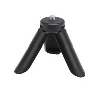 Portable Tripod Stand for 3 X4 X5 1/4 Inch Thread Folding Stand Tripod Strong Load Capacity Lightweight Travel Outdoor Smartphone Live Streaming Vlog Black