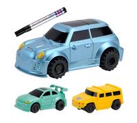 Portable Truck Toy Detecting Drawn Lines Toys For Trucks Cars With Pen To Draw Magic Lines Racing Car Gift For Guided Cars With